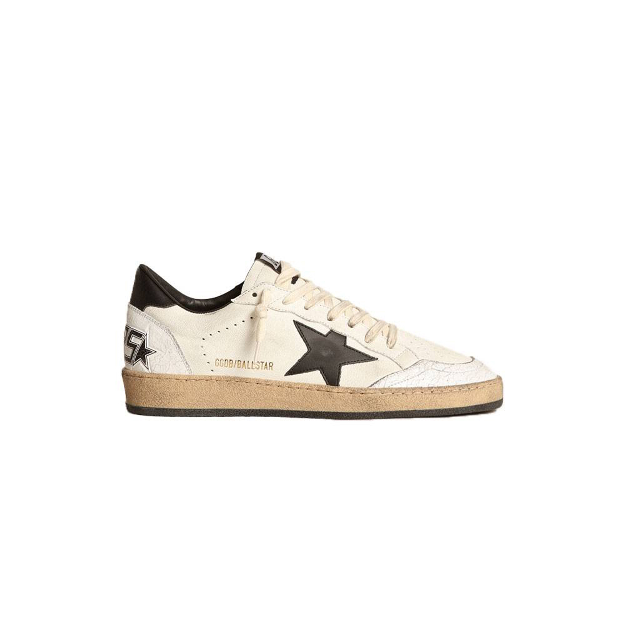 GOLDEN GOOSE NAPPA LEATHER BALL STAR SNEAKER WHITE GWF00117